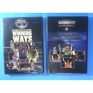 Bassmaster Elite Series Winning Ways & Ultimate Techniques 2-DVD NEW SEALED